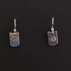 ST1047 silver & gold earrings